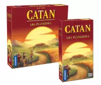 Ilustracja produktu Catan + Catan: Dodatek dla 5/6 Graczy